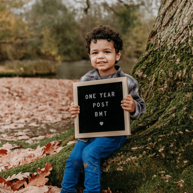 Elliot post-bone-marrow